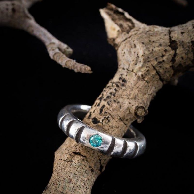Art Clay Silver Ring - Sue Ashpole